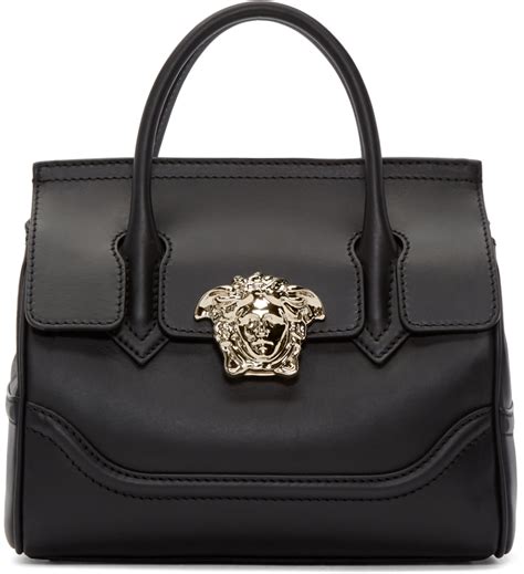 versace leather handbag.